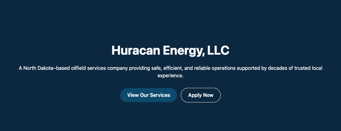 Huracan Energy LLC